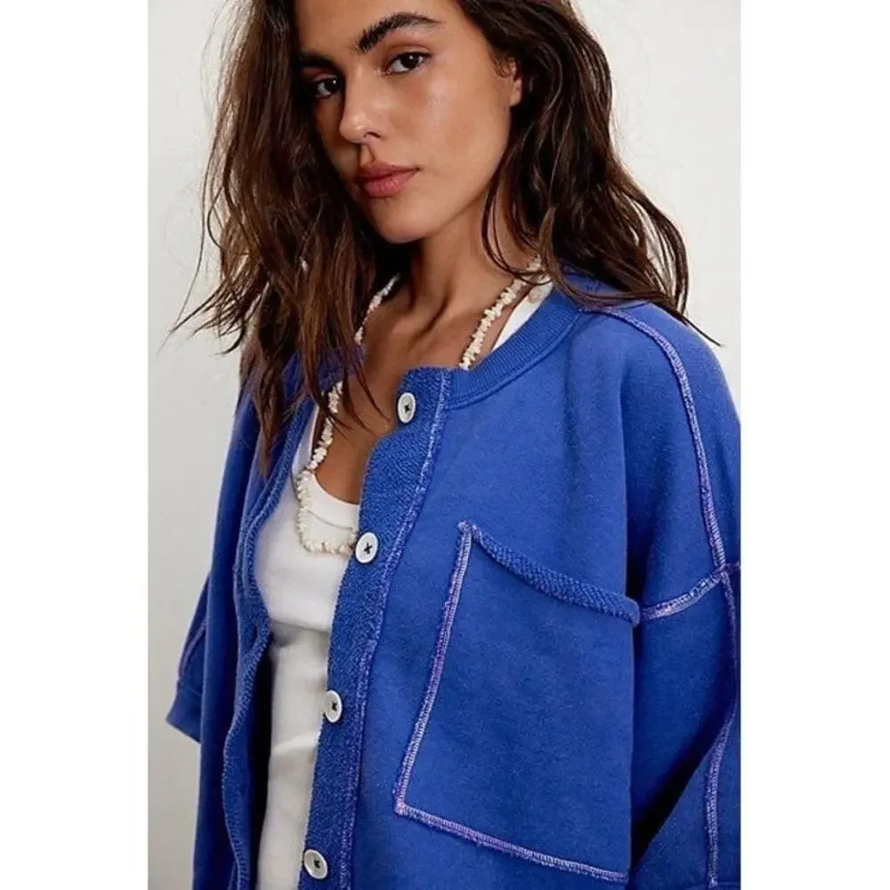 Free People Matilda Sweatshirt, NWT, Size L